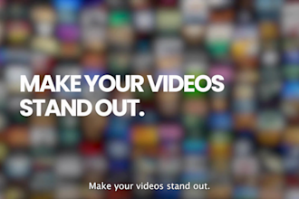 professionally edit your videos youtube, social media and more in HD