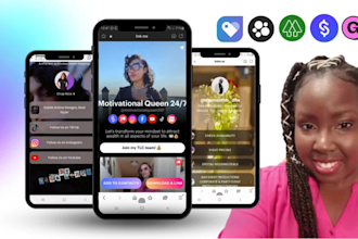 set up linktree biolink landing page or beacons ai for the instagram bio