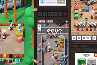 build a complete idle clicker mobile game for android and ios
