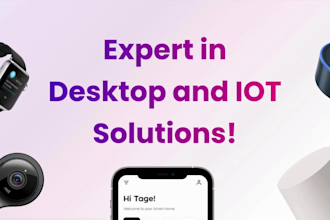 make desktop mobile web apps for kiosk and iot systems