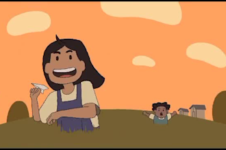 do 2d animation video, cartoon animation, 2d kids animation, 2d character design
