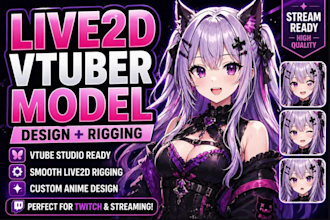 rig your live2d vtuber model for vtube studio and vbridger