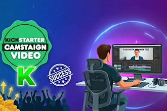 create a professional crowdfunding video for your kickstarter or indiegogo
