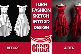 transform your fashion sketch into realistic design with ai