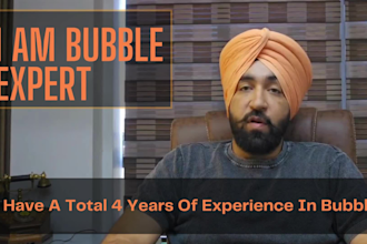 be your bubbleio developer, bubble marketplace bubbl app bubble mvp bubble saas