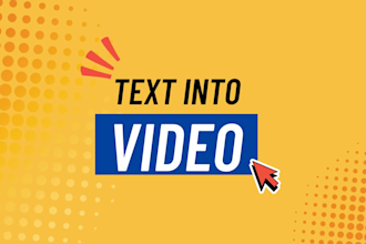 convert  article or text, blog post to video with voice over