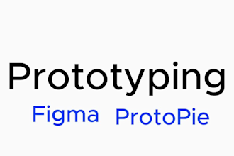 create a functional interactive prototype in figma