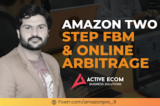 be your amazon online arbitrage and two step fbm dropshipping VA