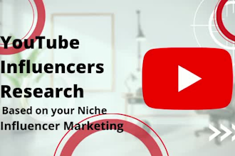 find youtube influencers for your outreach campaigns