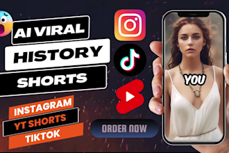 create viral ai history shorts for instagram and youtube