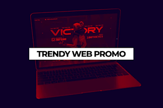 create an amazing website or app promo video