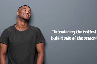 create promotional video ads and products