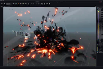 create roblox vfx, animation, combat system for roblox battlegrounds games