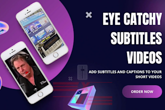 edit and add catchy subtitles and captions to reels, tiktok, youtube shorts
