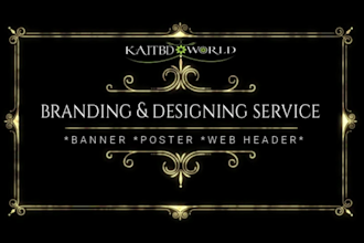 design banner and poster