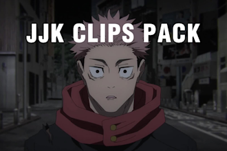 provide high quality jjk clips for amvs, anime edits, tiktok