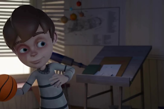 do stunning 3d disney pixar, character animation, 3d music video, movie trailer