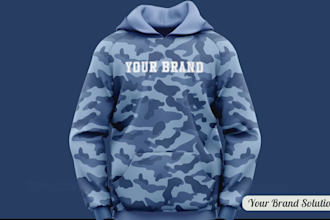 create custom camouflage seamless pattern for your clothing brand