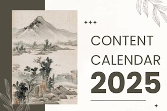 create perfect content calendar for your social media