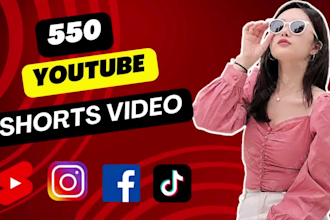 create 550 youtube shorts video, motivational shorts, ai history shorts video