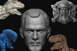 sculpt flexi model, 3d bjd, 3d articulated model, flexi animal for 3d printing
