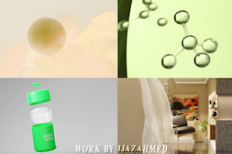 do 3d product animation video