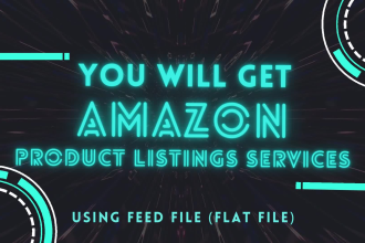 upload amazon product listings using flat file