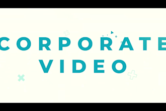 make corporate and promo videos