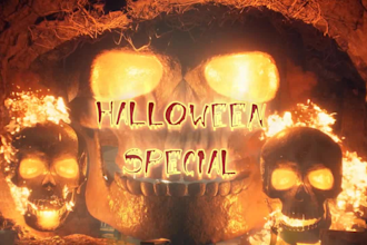 customize very scary halloween slideshow greetings