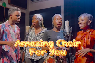 record amazing gospel choir and background vocals in 24hrs