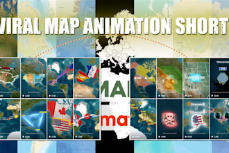 create map animated shorts using geolayers