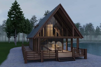 design 3d small house greenhouse frame house tiny house 3d model and floor plan
