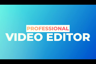 do long and short form video editing for social media and youtube motion graphic