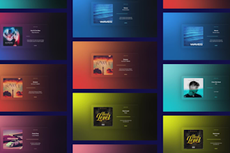 do this music promo pack for social media with lyrics