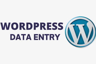 do wordpress data entry, posts formatting