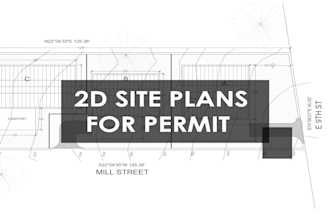 do professional site plan for building permits