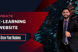 develop elearning lms website by tutorlms or learndash
