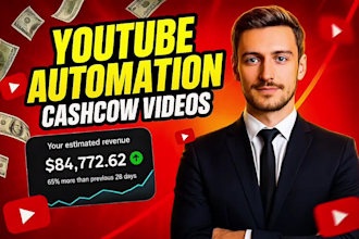 create faceless youtube automation videos with script, voice over and editing