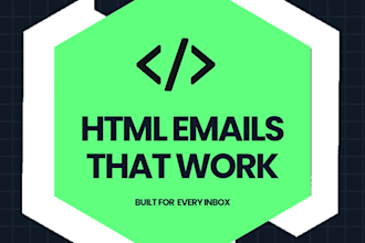 code responsive HTML emails for all major email clients