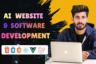 develop enterprise ai software, saas platforms, ai web applications, ai websites