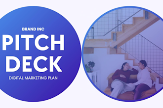 create sales pitch deck presentation for business startup