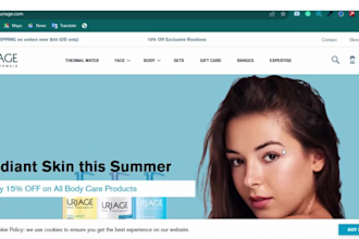 build skincare website cosmetic website skincare cosmetic shopify store