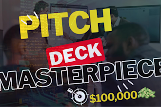 craft an irresistible pitch deck that raises funds