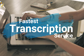 transcribe audio and do video transcription