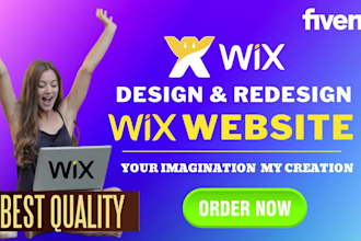 do wix website design and wix website redesign, wix ecommerce