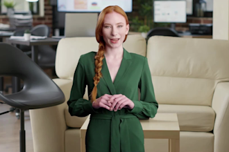 make ai spokesperson video with human avatar