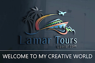 Top 10!  design travel agency hotel photography adventure resort brand logo