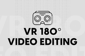 edit your VR 180 stereoscopic, professionally