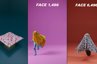 create viral 3d simulation videos for youtube and tiktok