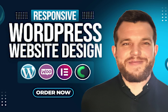 create a mobile friendly business wordpress website design